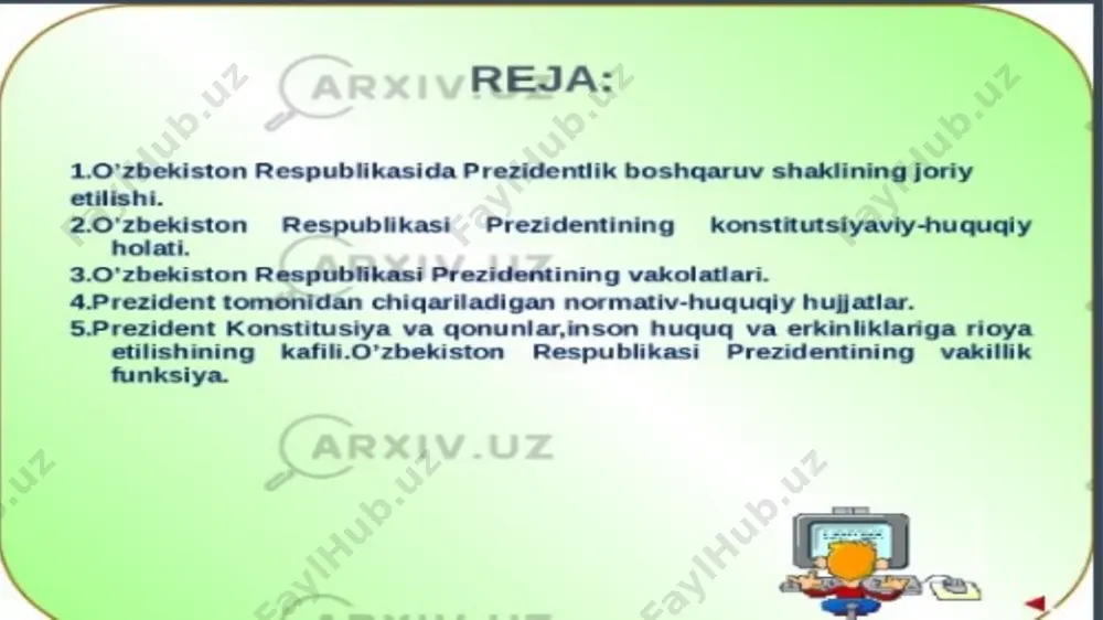 xurramova sabrinaning òzbekistonning eng yangi tarixi fanidan tayyorlagan taqdimoti - Page 4