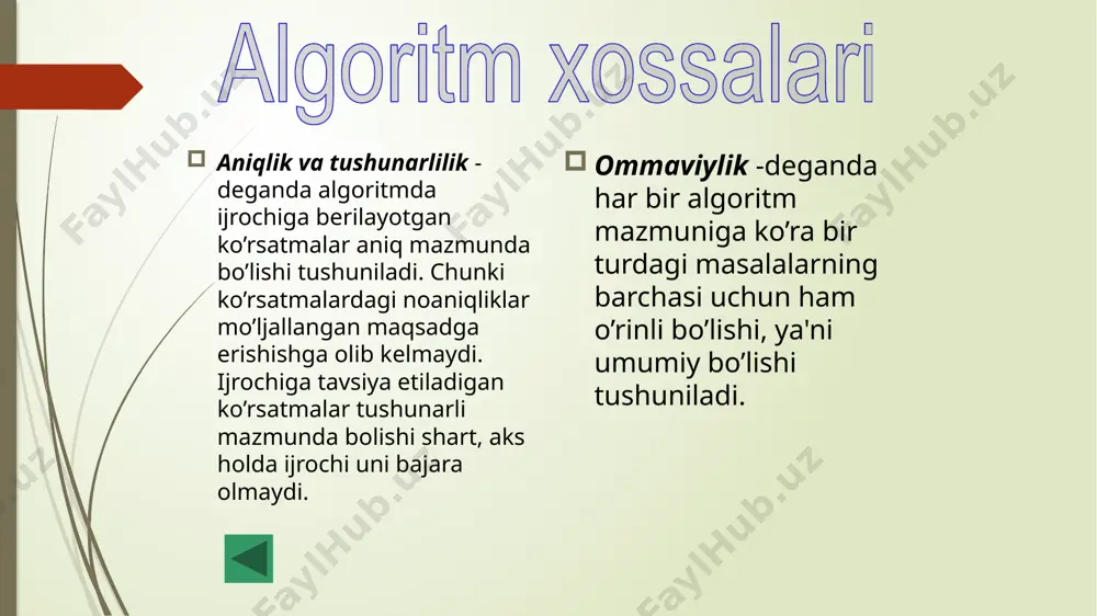 masalalar algoritmini tuzish va algoritmlar asosida basic dasturlash tilida dastur tuzish - Page 4