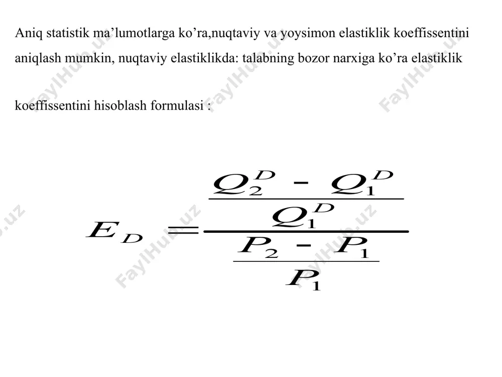 talab va taklif elastikligiga ko’ra soliq yukini hisoblash - Page 5