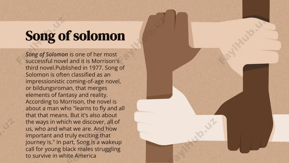 milkman's father, macon, and macon's sister, pilate, ran away from home after their father was murdered for protecting his land. however, after a disagreement between them, they each went their own way. although both macon and pilate eventually end up in the same unnamed michigan town, macon refuses to speak to his sister, whom he feels is an embarrassment to his social position in the town. this section ends with milkman's decision to leave michigan in search of pilate's illusory gold — milkman's "inheritance" — which macon is sure his sister hid in one of the many places she lived prior to coming to michigan. part ii (chapters 10-15) begins with milkman's arrival in danville, pennsylvania, where his paternal grandfather had built the near-mythological lincoln's heaven, a prosperous farm for which he was killed. unable to find pilate's gold in danville and prompted by the mysterious stories surrounding his ancestors, …
