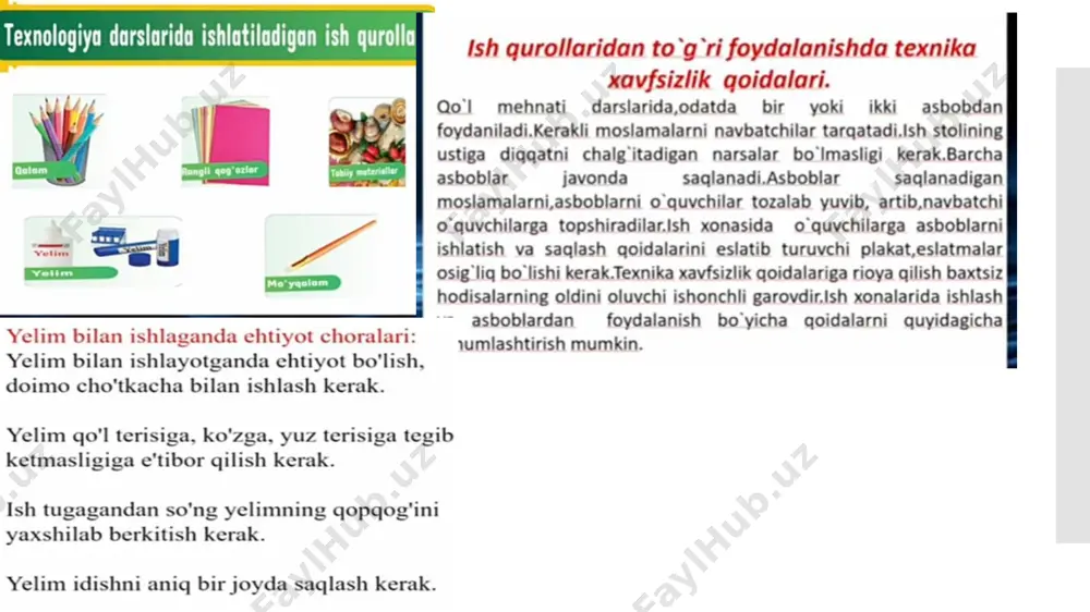mehnat va uni o’gitish metodikasi darslik - Page 5