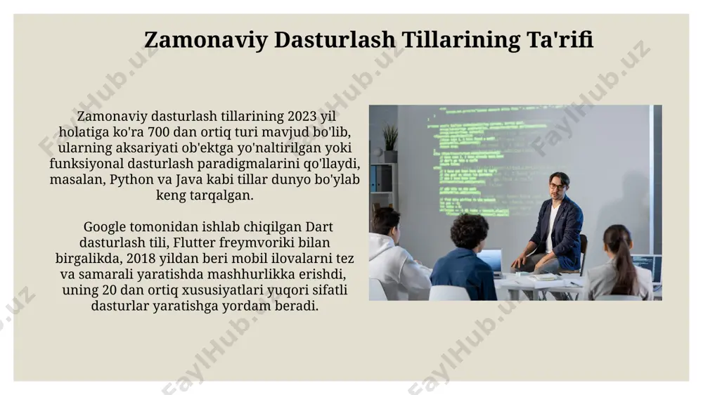 zamonaviy dasturlash tillari - Page 4