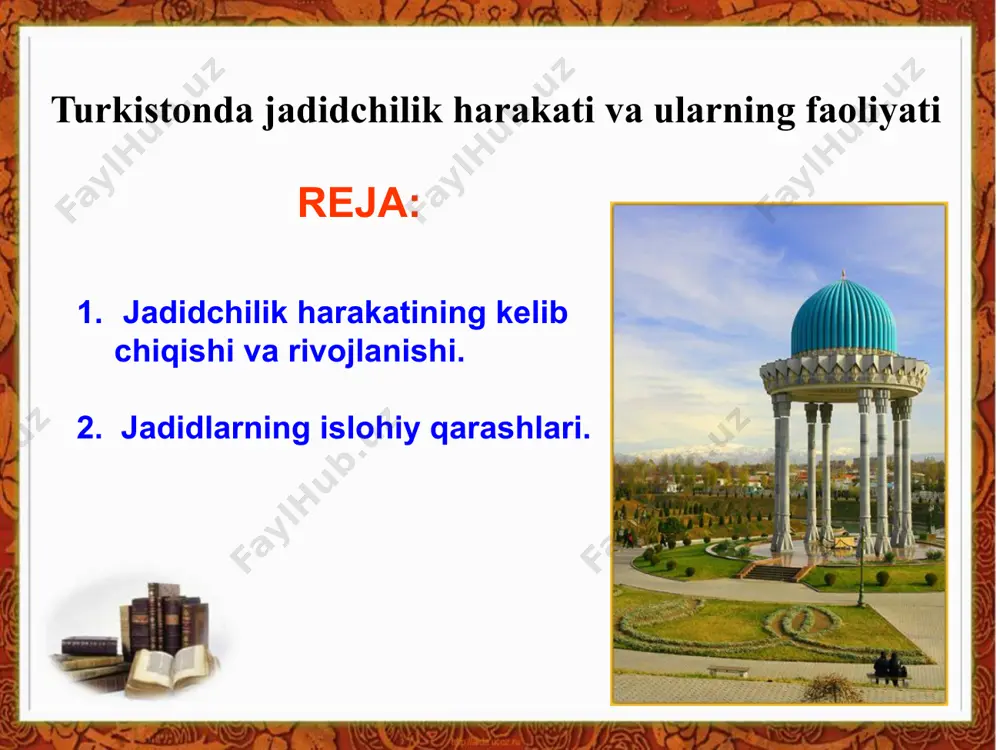 uncha oshishi edi. arxiv hujjatlarining guvohlik berishicha, 1908 yilning boshlarida markaziy osiyoda bo'lgan fransuz mayori lyakosta turkistonda o'z milliy dasturiga ega bo'lgan yosh sartlar partiyasi borligi haqida ma'lumotlar beradi. mayor lyakosta, fransuz mustamlakalar vazirligi tomonidan ushbu hududlarni o'rganish uchun maxsus vazifa bilan yuborilgan edi. bu haqidagi ma'lumotlar fransuz matbuotida e'lon qilingach, turkistondagi podsho amaldorlari ham yosh sartlar masalasidan tashvishga tushib qoladilar. aholi turmush darajasining tushib borishi, shariat me'yorlarining buzilishi, milliy va diniy qadriyatlarning oyoq osti qilinishi, jinoyatlar sonining ortib borishi, mahalliy aholining mavjud tuzumga nisbatan nafratini yanada oshirar edi. shu bois turli ijtimoiy tabaqalar mustamlaka zulmidan xalos bo'lishning har xil yo'llarini izlardilar. mahfiy polisiya xizmatchisi «tureskiy»ning 1913 yil 3 sentabrda bergan ma'lumotlariga ko'ra, shu davrda buxoroda musulmonlarning «ittihod» jamiyati mavjud bo'lib, bu tashkilotning asosiy maqsadi, musulmonlarni g'ayridinlar qo'l ostidan ozod qilish bo'lgan. tashkilot 1913 yilda mulla qamar ismli mudarris tomonidan tashkil etilgan. jamiyatning buxoro atroflarida, samarqand, kattaqo'rg'on, qo'qon va o'sh …