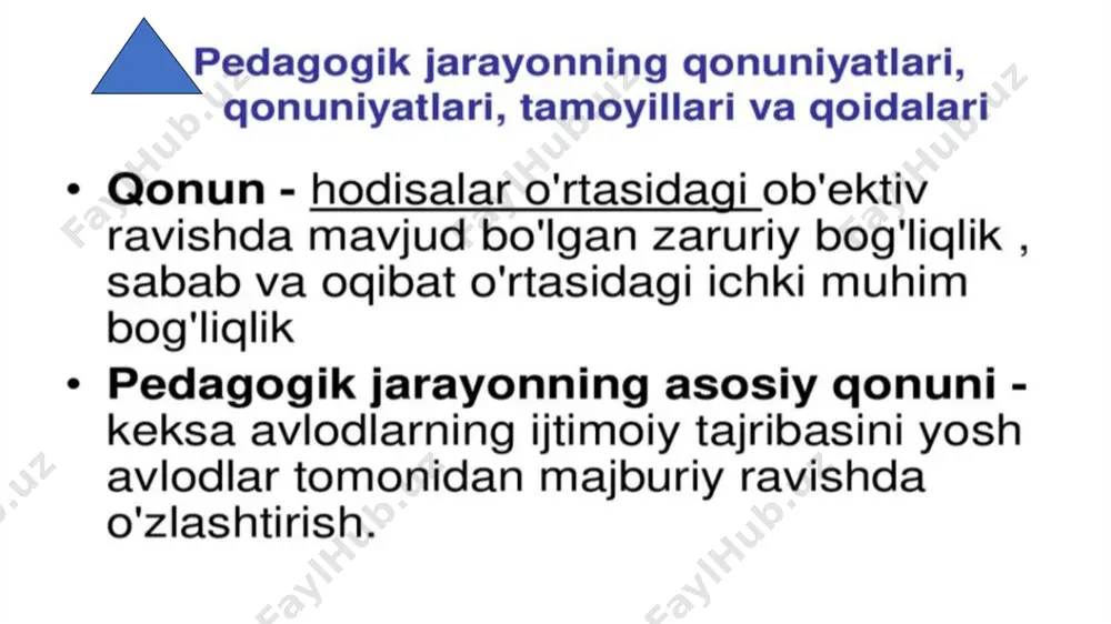 pedagogik jarayonning qonunlari - Page 5