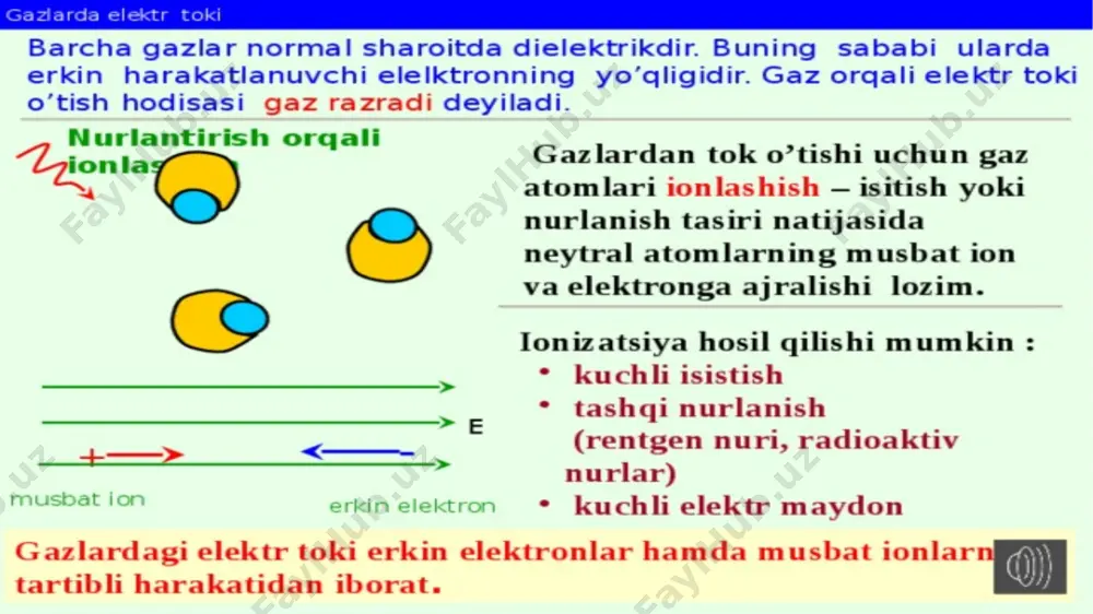 mustaqil va mustaqil bo’lmagan gaz razryatlari - Page 4