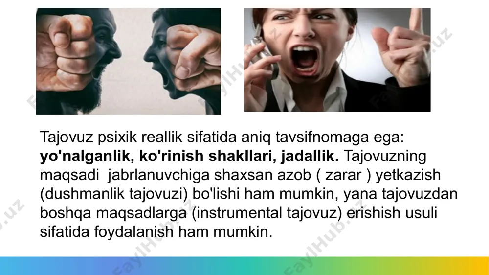 qni namoyon etuvchi shaxs delinkvent shaxs sifatida tavsiflanadi, harakatning o'zi esa - deliktdir. kriminal axloq umuman delinkvent axloqning bo'rttirilgan shakli hisoblanadi. umuman olganda delinkvent axloq jamiyatning aniq ifodalangan qoidalariga, bevosita davlat hayotining mavjud me'yorlariga qarshi yo'naltirilgan. 19 etibor uchun raxmat 20 image3.jpeg image4.jpeg image5.jpeg image6.jpeg image7.jpeg image8.jpeg image9.jpeg image10.jpeg image11.jpeg image12.jpeg image13.jpeg image14.jpeg image2.png image15.jpeg