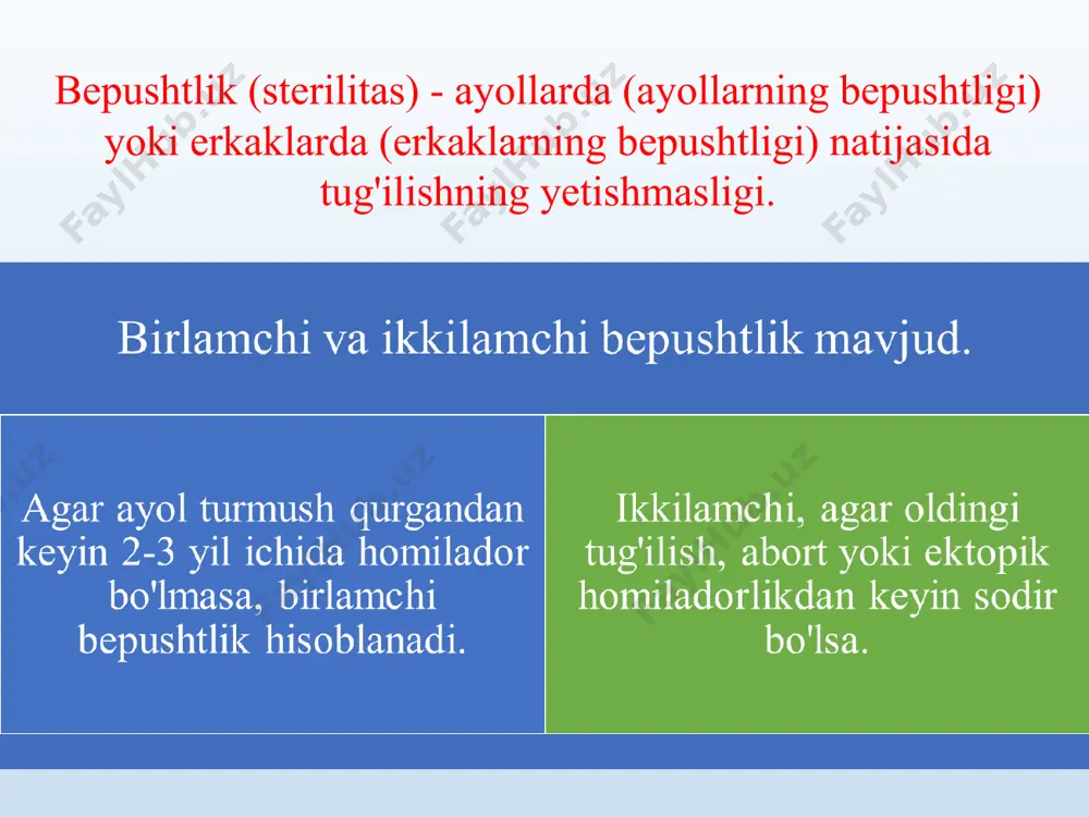 mumkin va statistik jihatdan ishonchliroq natijalarni beradi. asosiy afzallik - ta'rifning ishonchliligi. kuzatuv sohasida bir vaqtning o'zida spermatozoidalar soniga qarab, kompyuter ularning barchasi yoki ko'pchiligining harakat parametrlarini hisoblab chiqadi, bu esa spermogrammani qo'lda ishlab chiqarishda mumkin emas. yana bir muhim afzallik - takroriy ko’rib chiqish, ya'ni, tadqiqot natijasi tadqiqotni amalga oshirayotgan laborantga, uning tayyorgarlik darajasiga, konsentratsiya yoki charchoq darajasiga bog'liq emas. turli vaqtlarda bitta bemorda o'tkazilgan harakatchanlik tahlili ko'rsatkichlardagi o'zgarishlarni to'g'ri aks ettirishiga amin bo'lishingiz mumkin. keyingi afzallik - ob'ektivlik: analizator sperma harakatining haqiqiy tezligini o'lchaydi, bu sizga spermatozoidlarning unumdorligini (tuxumni urug'lantirish qobiliyatini) ob'ektiv baholash imkonini beradi. kompyuter diagnostikasi mikroskop ostida tasvirlarni an'anaviy vizual tahlil qilish orqali shifokor uchun mavjud bo'lmagan tubdan yangi miqdoriy ma'lumotlarni olish imkonini beradi. spermogrammani o’qish va tushunish erkakdagi bepushtlikni aniqlash yoki rad etish uchun zamonaviy tibbiyot spermogrammadan foydalanadi. bu jarayonda eng muhim narsa spermogrammani o’qishdir. bunday holda, o’qish to'g'ri bajarilishi kerak. shuning uchun, bu muammoni …
