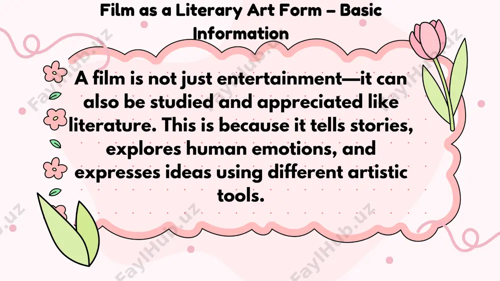 film as a literary art form - Page 4