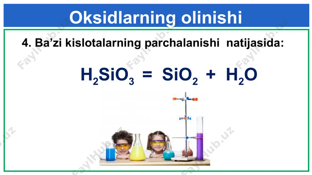 oksidlarning olinishi va xossalari - Page 5