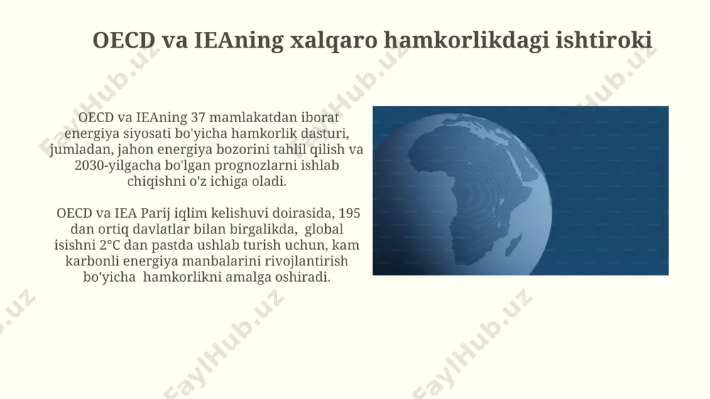 oecd va iea xalqaro tashkilotlari faoliyati va tahlili - Page 4