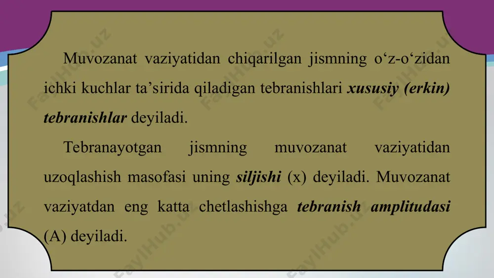 garmonik tebranishlar 10 - sinf - Page 3