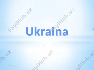 ukraina — PPTX
