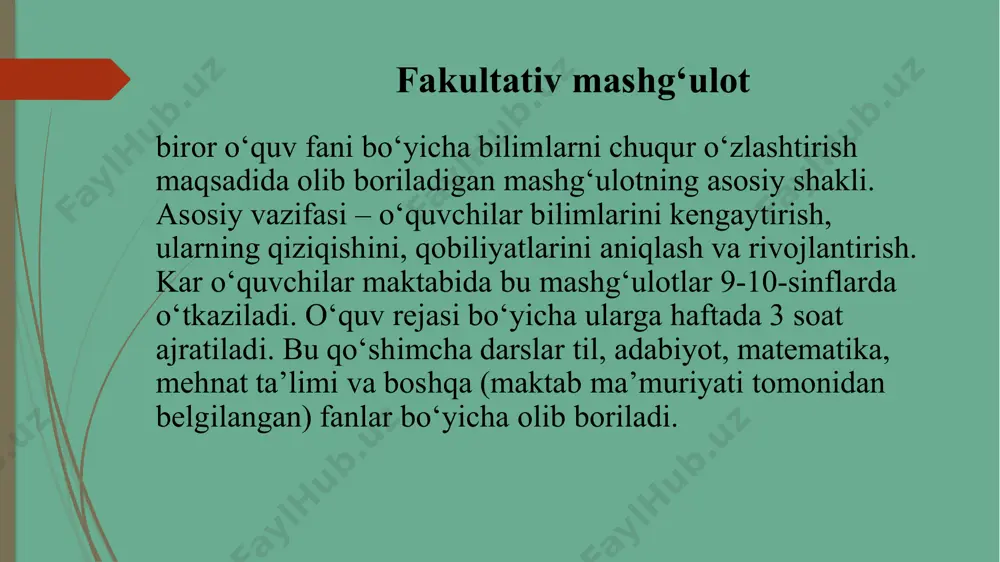 o‘qitishning tashkiliyshakllari - Page 4