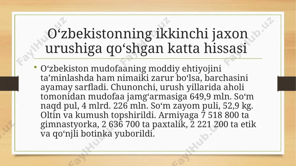 oʻzbekistonning ikkinchi jaxon urushi - Page 5