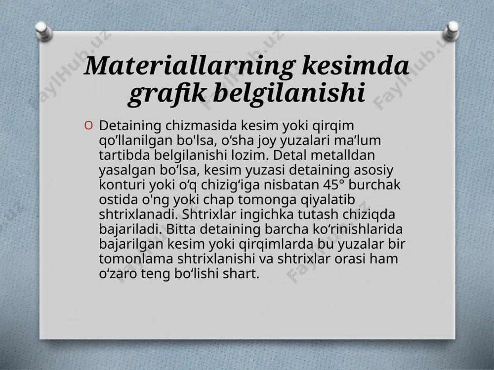 kesim va qirqim bajarish hamda chizmani o‘qish usullari - Page 4