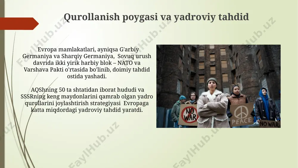 sovuq urush davrida aqsh va yevropa mamlakatlari - Page 3