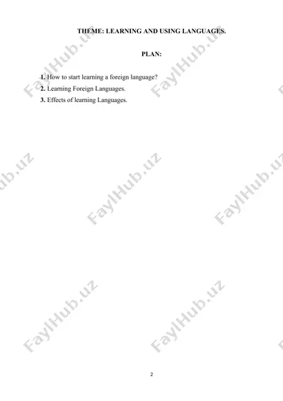 how to start learning a foreign language — DOCX
