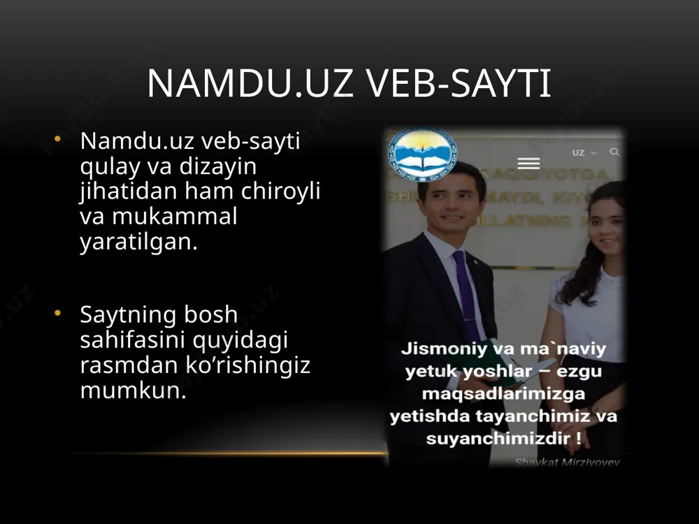 namdu.uz veb-sayti - Page 3