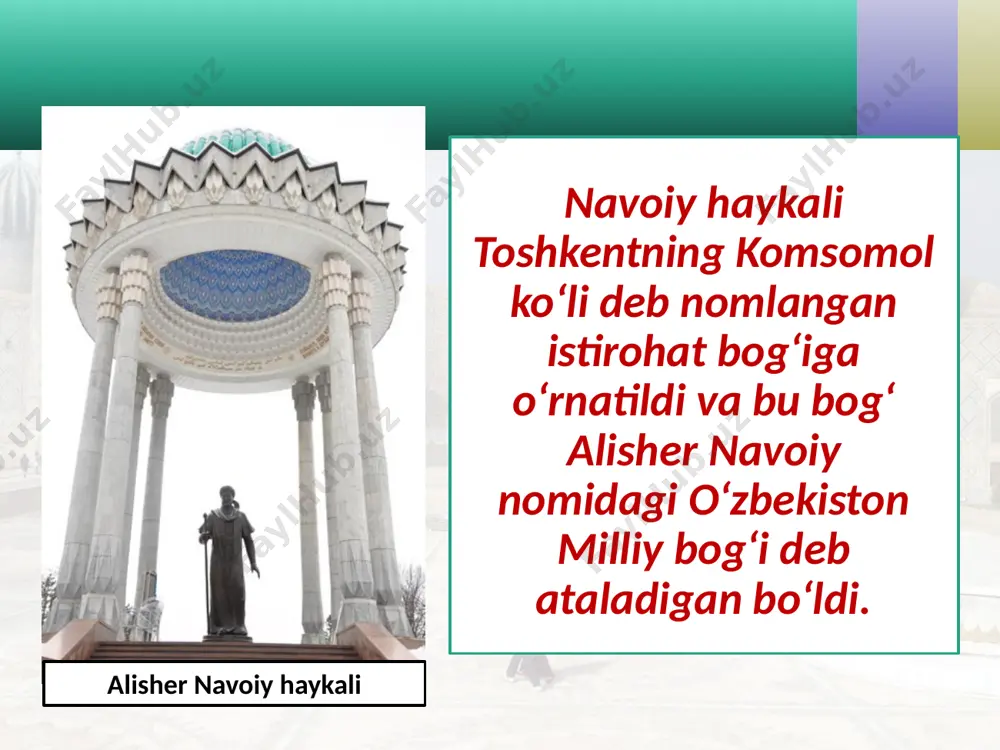 o‘zbekistonda ma’naviy va tarixiy merosning tiklanishi 11- sinf - Page 3