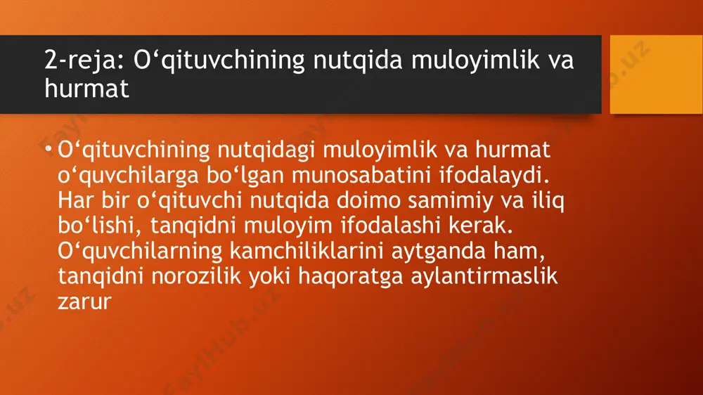 o‘qituvchining nutqodobi - Page 5