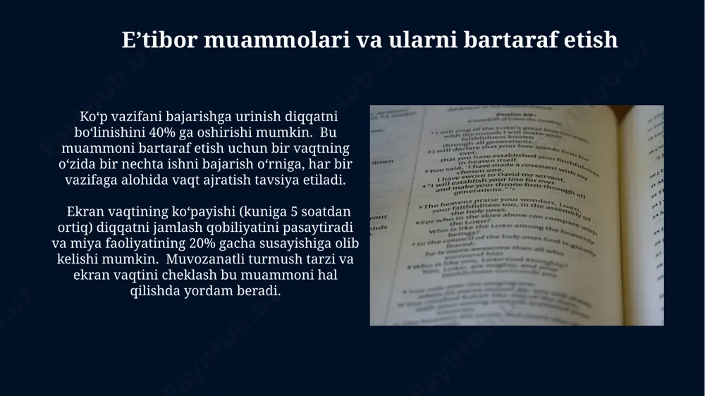 diqqat xususiyatlarini o'rganish - Page 4