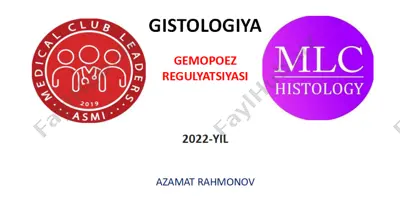 gistologiya — PDF