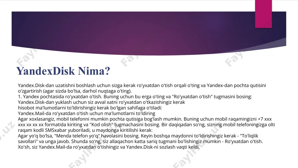 yandexdisk bulutli platformasi - Page 5