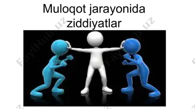 muloqot jarayonida ziddiyatlar — PPTX