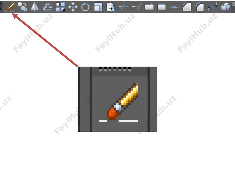 autocad dasturida modify panelidagi buyruqlarning vazifalari va ulardan foydalanish - Page 4