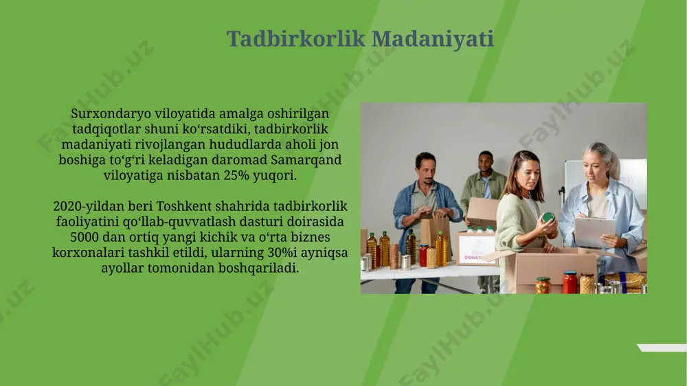 isteʼmol va tadbirkorlik madaniyati - Page 3