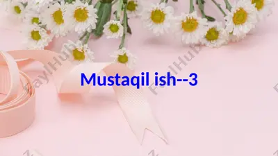psixik taraqqiyoti — PPTX
