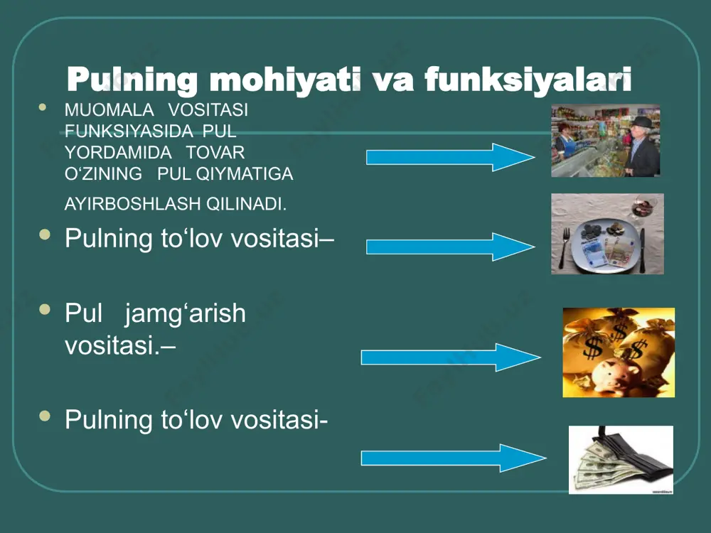 o`zbekistonda moliya va pul kredit tizimi - Page 5