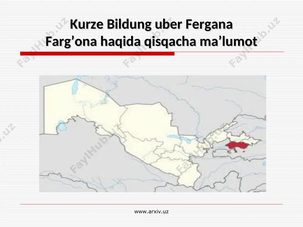 schon auf jhre aufmerksamzeit! e’tiboringiz uchun rahmat! www.arxiv.uz www.arxiv.uz