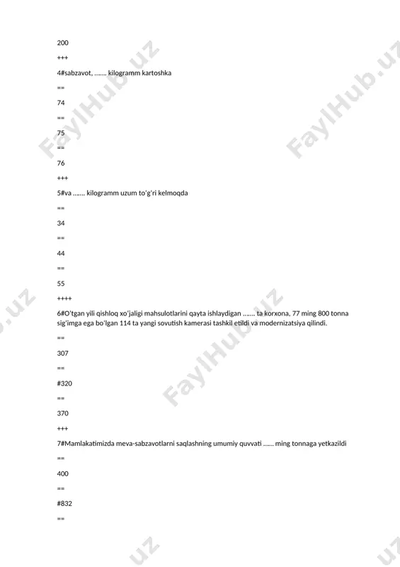 qishloq xo‘jalik mahsulotlarini saqlash - Page 4