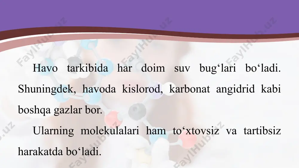 suyuqlik, gaz va molekulyar tuzilishi - Page 5