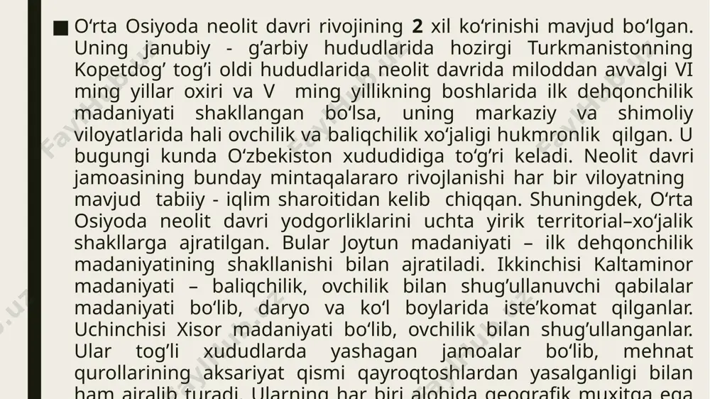 neolit davri yodgorliklari - Page 4