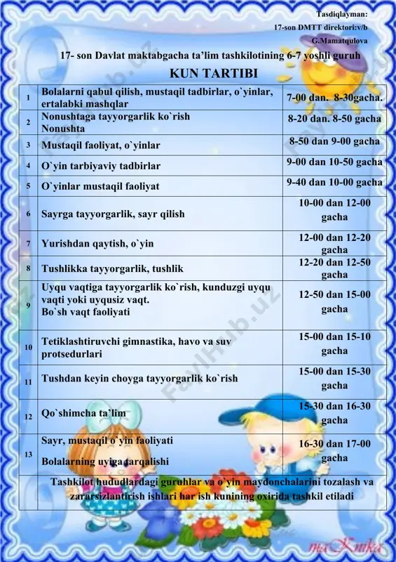 maktabgacha ta’lim tashkiloti xonalarni shamollatish jatvali - Page 2