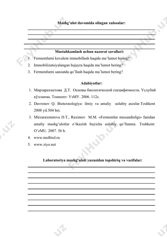amida nimalar sintezi boshqariladi? a.hamma javob noto‘g‘ri b.amminokislotalar s.vitaminlar va boshqa birlamchi metolitlar d.purin va merimidinlar image1.jpeg image2.jpeg image3.jpg