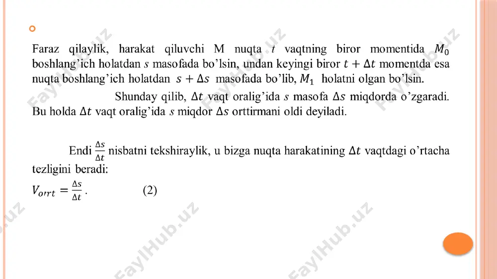 ak tashkil qiluvchi to’g’ri chiziq izlangan urinma bo’ladi. uning burchak koeffitsiyentini topish qiyin emas. demak, , (2) ya’ni argument x ning berilgan qiymatida hosilaning qiymati f(x) funksiyaning grafigiga uning nuqtasidagi urinmasining ox o’qning musbat yo’nalishi bilan hosil qilgan burchak tangensiga teng. 2-misol. egri chiziqqa nuqtalardagi urinmalar og’malik burchaklarining tangenslari topilsin. yechish. ma’lumki , demak, elementar funksiyalarning hosilalari. 1. funksiyaning hosilasi ga teng. isbot. agar x o’ziga orttirma olsa, u holda . nyuton binomi formulasiga ko’ra yoki nisbatni topamiz: bu nisbatning limitini topamiz: . demak, funksiyaning hosilasi ga teng. 2. bo’lsa bo’ladi. isbot. agar x o’ziga orttirma olsa, u holda ; ; ammo , shuning uchun 3. bo’lsa bo’ladi. 4. agar y=c (c=const) bo’lsa, bo’ladi. isbot. y=c o’zi x ning shunday funksiyasiki, barcha x lar uchun uning qiymatlari c ga teng. demak, x ning istalgan qiymatida argument x ga orttirmani beramiz. argumentning barcha qiymatlarida funksiya y o’zining c qiymatini saqlaydi, shuning …