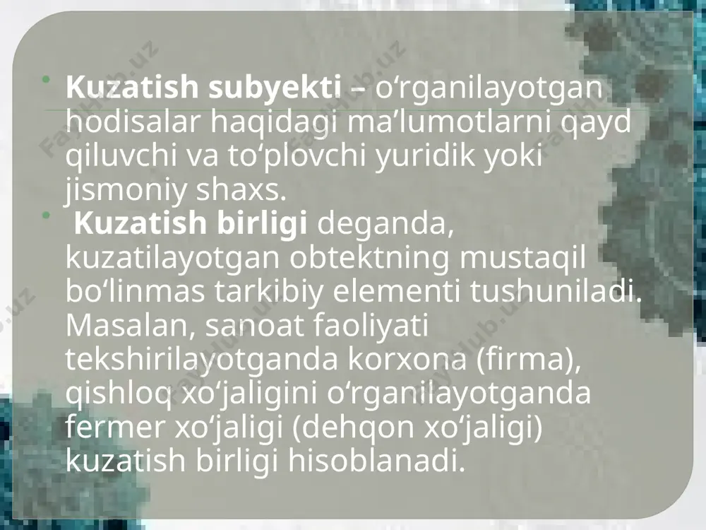 statistika kuzatish uslubiyoti - Page 5