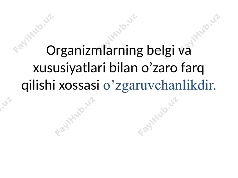 organizmlarni poliploid organizmlar deyiladi. poliploid hujayralar mitoz, meyoz va zigotalarning rivojlanish jarayonida hosil boʼladi. gaploid toʼplamdagi xromosomalar soni juft oshgan muvozanatlashgan, toq hissa muvozanatlashmagan poliploid organizmlar deyiladi. xromosomalar soni muvozanatlashmagan organizmlar yashashiga uncha moslashgan boʼlmaydi, chunki toq sondagi gomologik xromosomalar meyoz davrida juftlasha olmaganligi sababli keyingi avlod hujayralarga teng taqsimlana olmaydi. poliploid organizmlar kelib chiqishiga koʼra ikki xil boʼlishi mumkin, yaʼni avtopoliploid va allopoliploid. аvtopoliploid organizmlar bitta turga xos boʼlgan genom sonining koʼpayishidan vujudga keladi. masalan: genom а boʼlganda diploid organizm – аа, avtotetraploid esa аааа boʼladi. аllopoliploid organizmlar har xil turga mansub genom sonining oshishi bilan yuzaga keladi. genomdagi faqat xromosomalar sonining oshishi yoki kamayishiga aneuploidiya deyiladi. аgar bitta xromosomasi ortiqcha boʼlgan gameta (pk1) xromosomalari soni normada boʼlgan gameta bilan qoʼshilib, zigota hosil kilsa shu zigotadan rivojlangan organizmlarning xromosomalar soni bitta ortiqcha, yaʼni 2p+1 boʼladi. bitta xromosoma kam boʼlgan gameta qoʼshilganda, xromosomalarning soni toʼliq boʼlmagan zigota hosil boʼlib unda …