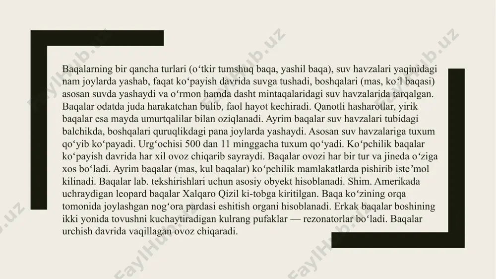 dumsizlar turkumi va ularning oilalari - Page 5