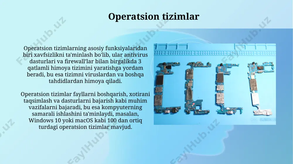 kompyuter qurilmalari va dasturiy ta'minoti - Page 5