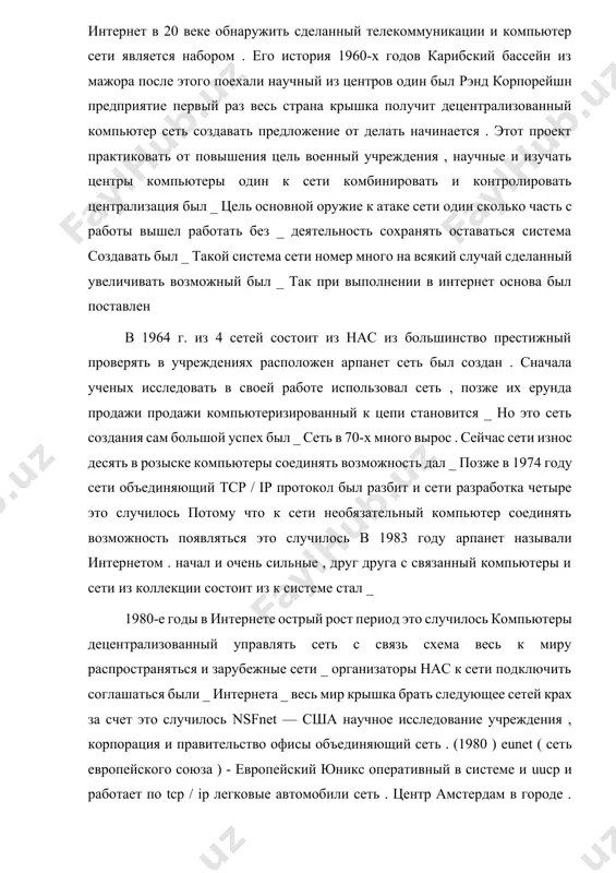 следование учреждения , корпорация и правительство офисы объединяющий сеть . (1980 ) eunet ( сеть европейского союза ) - европейский юникс оперативный в системе и uucp и работает по tcp / ip легковые автомобили сеть . центр амстердам в городе . (1982 ) заработать ( европейская академическая исследовательская сеть) - европейский изучение , исследование и исследовать институты сеть ( 1983 ) джунет - япония юникс легковые автомобили сеть ( 1984 ) джанет - нет великобритании объединенный академический сеть ( 1984 ) из этих nsfnet ni — интернет- черная кость или " из интернета они называют основу » . организация сделанный на момент 1980 года это на скорости 56 кбит -с информация очень получать способность иметь был _ в 1988 году пока его скорость возросла до 1544 мбит -с . нсфнет в 1991 году сеть улучшен и передача инфекции скорость 44.736 мбит - с достаточно _ в интернет связанный компьютеры число …