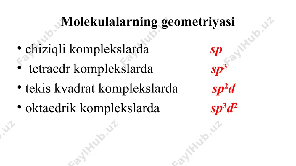 kompleks birikmalarda kimyoviy bog‘lanish - Page 3