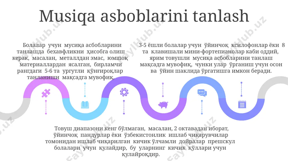 maktabgacha yoshdagi bolalarga damli cholgʻu asboblarini oʻrgatish - Page 5