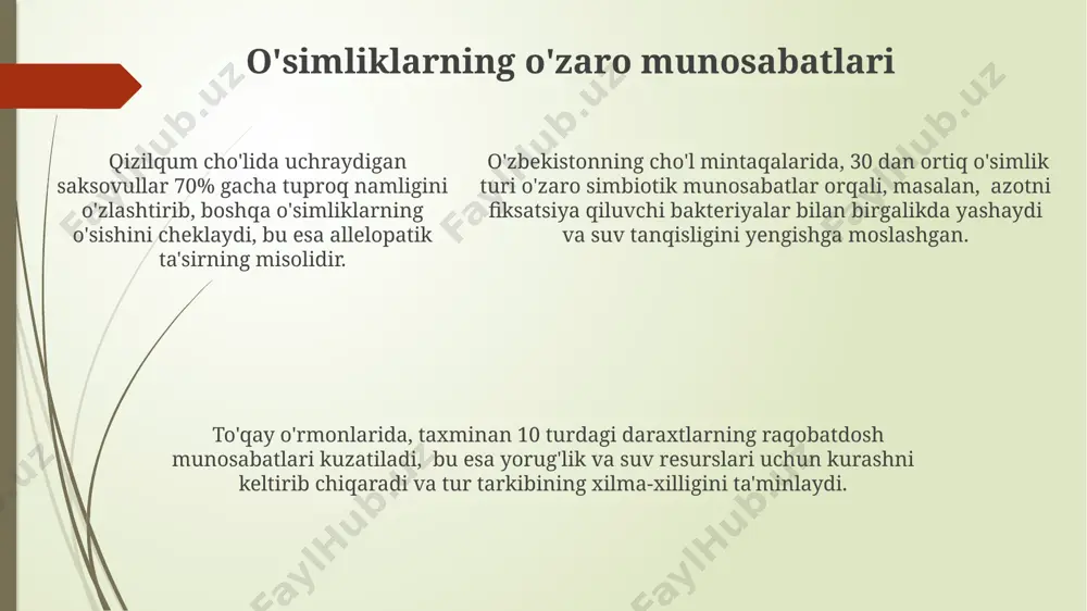 o'simliklar ekologiyasi asoslari - Page 5