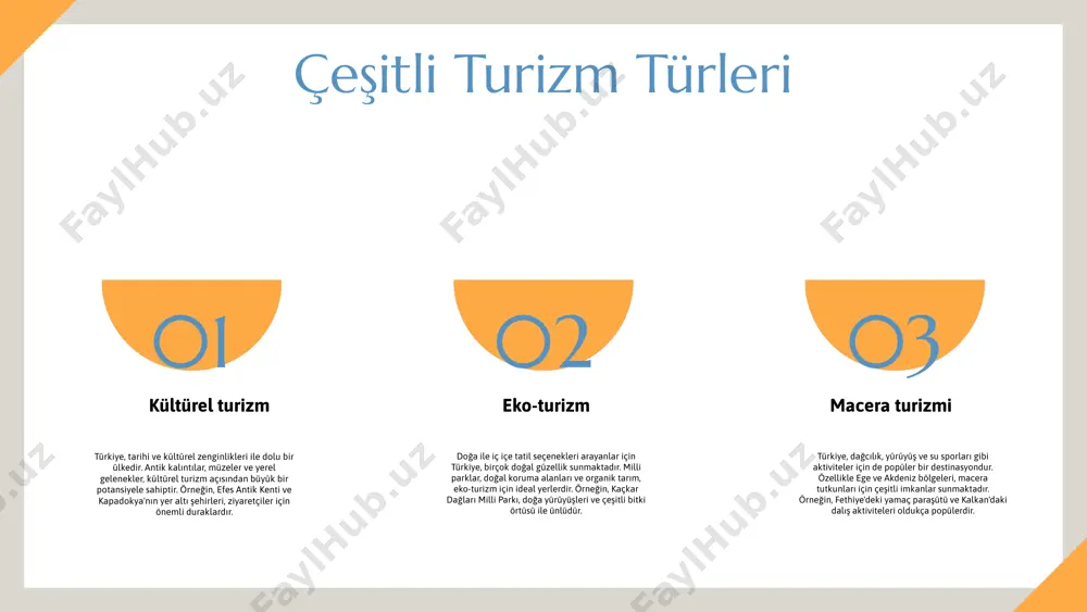 ale bulunmaktadır. bu mekanlar, hem mimarisi hem de tarihi önemi ile dikkat çekmektedir. örneğin, ayasofya’nın bizans dönemine ait eşsiz mimarisi, her yıl milyonlarca turisti kendine çekmektedir. turistik cazibe ve çekicilikleri ayasofya, hem cami hem de müze olarak önemli bir rol oynamaktadır. topkapı sarayı, osmanlı i̇mparatorluğu döneminin en gözde sarayıdır ve zengin koleksiyonları ile tanınır. efes antik kenti, antik roma dönemine ait kalıntıları ile ünlüdür ve tarihi önemi büyüktür. kapadokya, benzersiz peri bacaları ve yer altı şehirleri ile gezginleri kendine çekmektedir; her yıl çeşitli etkinlikler ve turlar düzenlenmektedir. ziyaretçi i̇statistikleri 2022 yılında ayasofya'yı 3.5 milyon, topkapı sarayı'nı ise 2.5 milyon kişi ziyaret etmiştir. efes antik kenti, 2022'de yaklaşık 2 milyon ziyaretçi ağırlamıştır. kapadokya'nın yıllık ziyaretçi sayısı ise 3 milyon civarındadır. bu istatistikler, türkiye'nin turizm potansiyelini ve çekiciliğini göstermektedir. photo by roberto nickson on unsplash sürdürülebilir turizm tanımı sürdürülebilir turizm, doğal kaynakların korunmasını ve yerel kültürlerin geliştirilmesini hedefleyen bir turizm biçimidir. bu …
