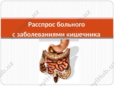 расспрос больного с заболеваниями кишечника — PPT