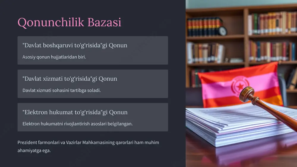 mustaqillik yillarida davlat boshqaruvi tizimidagi islohotlar - Page 3